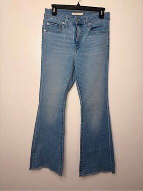 Signature by Levi Strauss Light Blue Wide Leg Flare Jeans